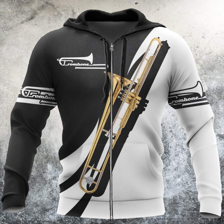 Trombone music 3d hoodie shirt for men and women HG HAC26122