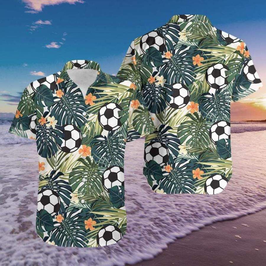 Soccer Hawaii Aloha Shirts Fantastic Ha50464