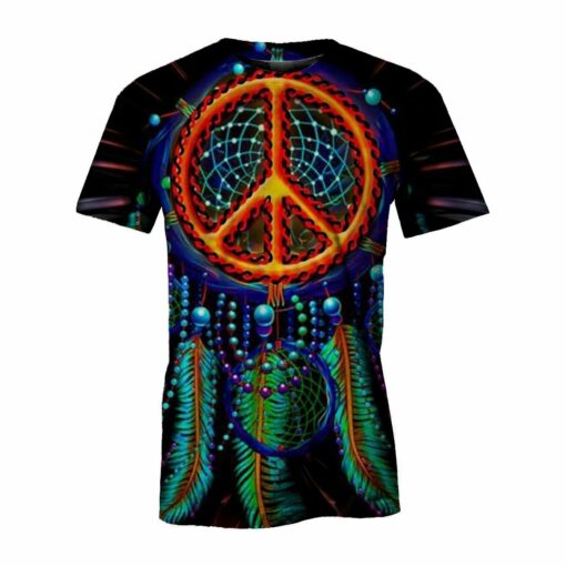 Hippie Pearl Dream Catcher 3D All Over Printed Shirts For Men And Women, Gift For Hippie Lover, Hippie Soul