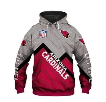 Arizona Cardinals 3D Hoodie 03