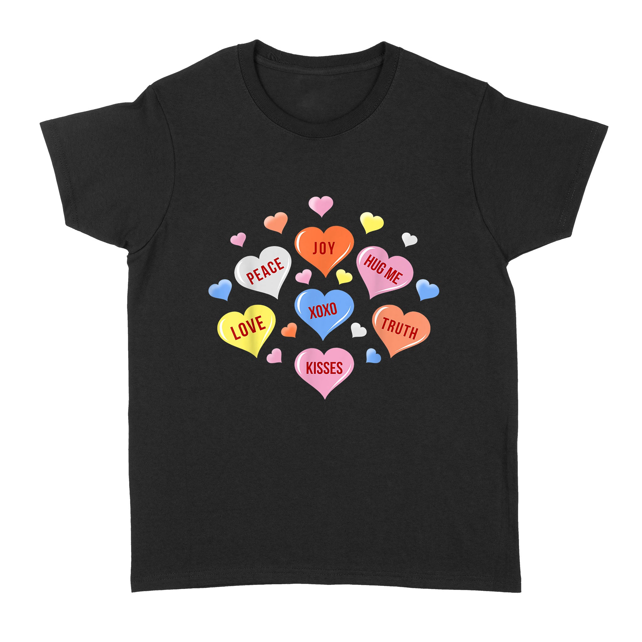 Valentine’s Day Heart Candy Valentine Gift – Standard Women’s T-shirt