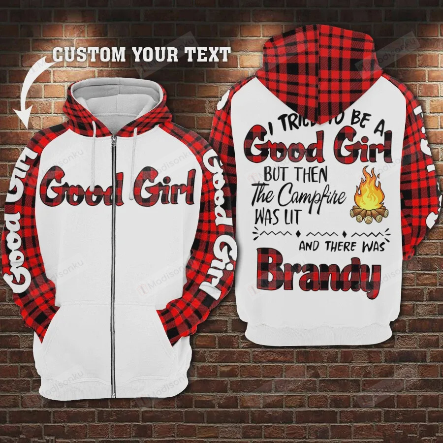 I Tried To Be A Good Girl Brandy 3D All Over Print Hoodie