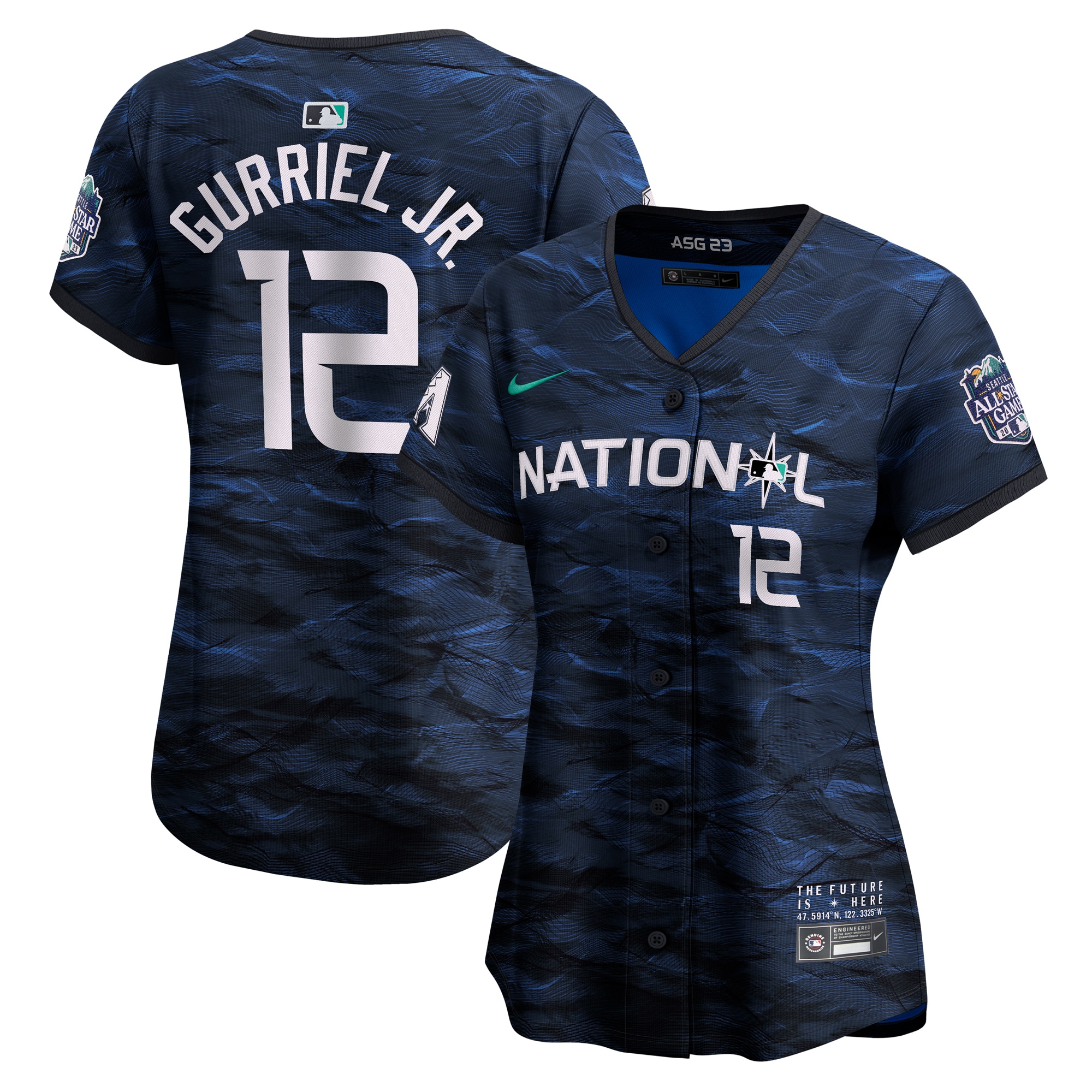 Women’s National League Lourdes Gurriel Jr. Royal 2023 MLB All-Star Game Limited Player Jersey