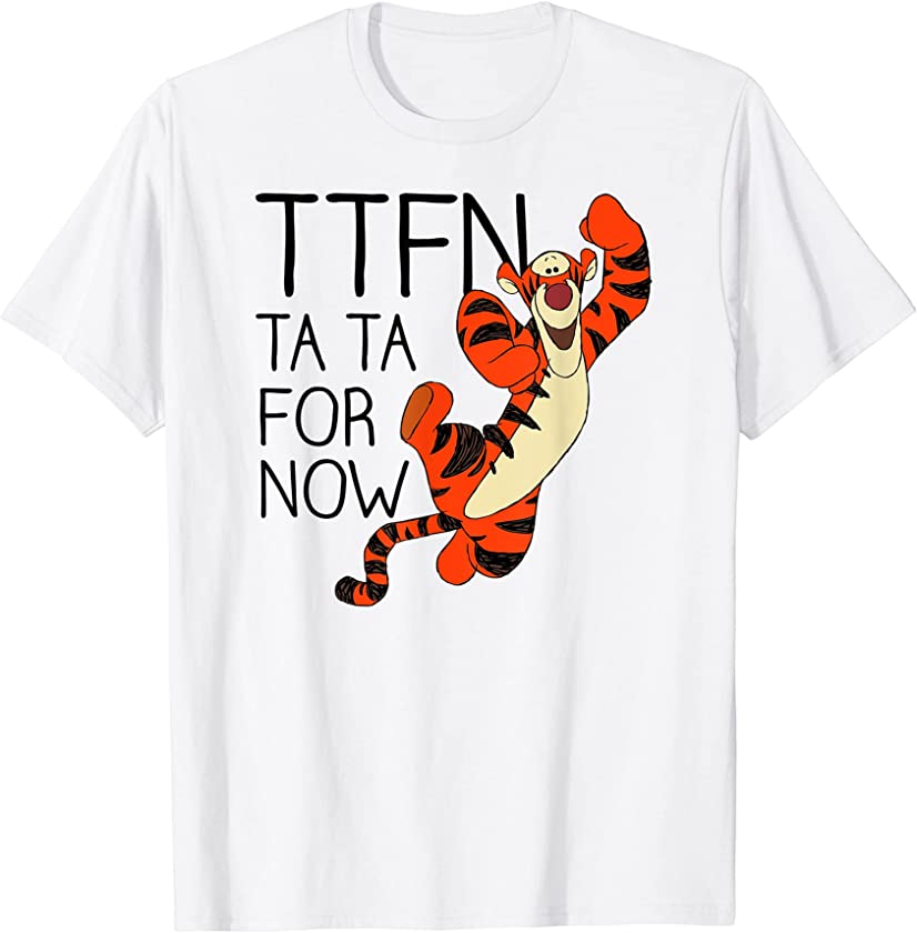 Winnie the Pooh Tiger Ta Da for Now T-Shirt