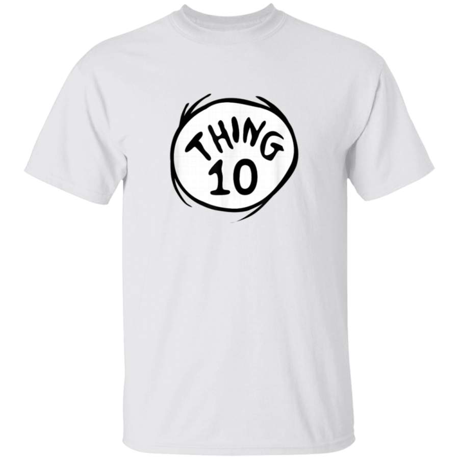 Dr Seuss Thing 10 Emblem Color Option TShirt