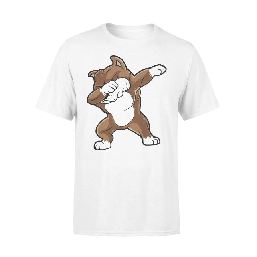 Official Dabbing Pitbull Dog T-shirt