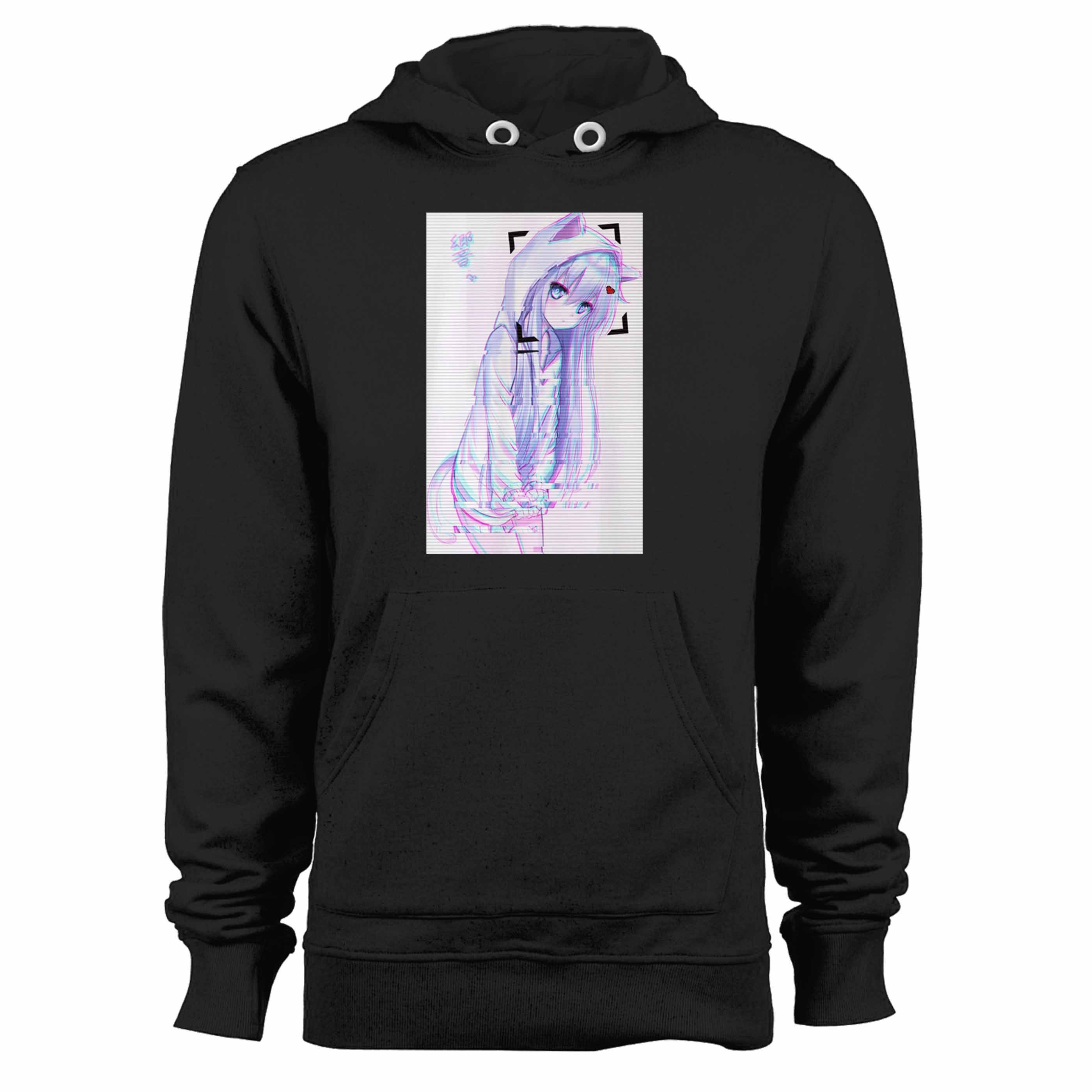 Nekomimi Cat Kitty Kitten Girl Unisex Hoodie