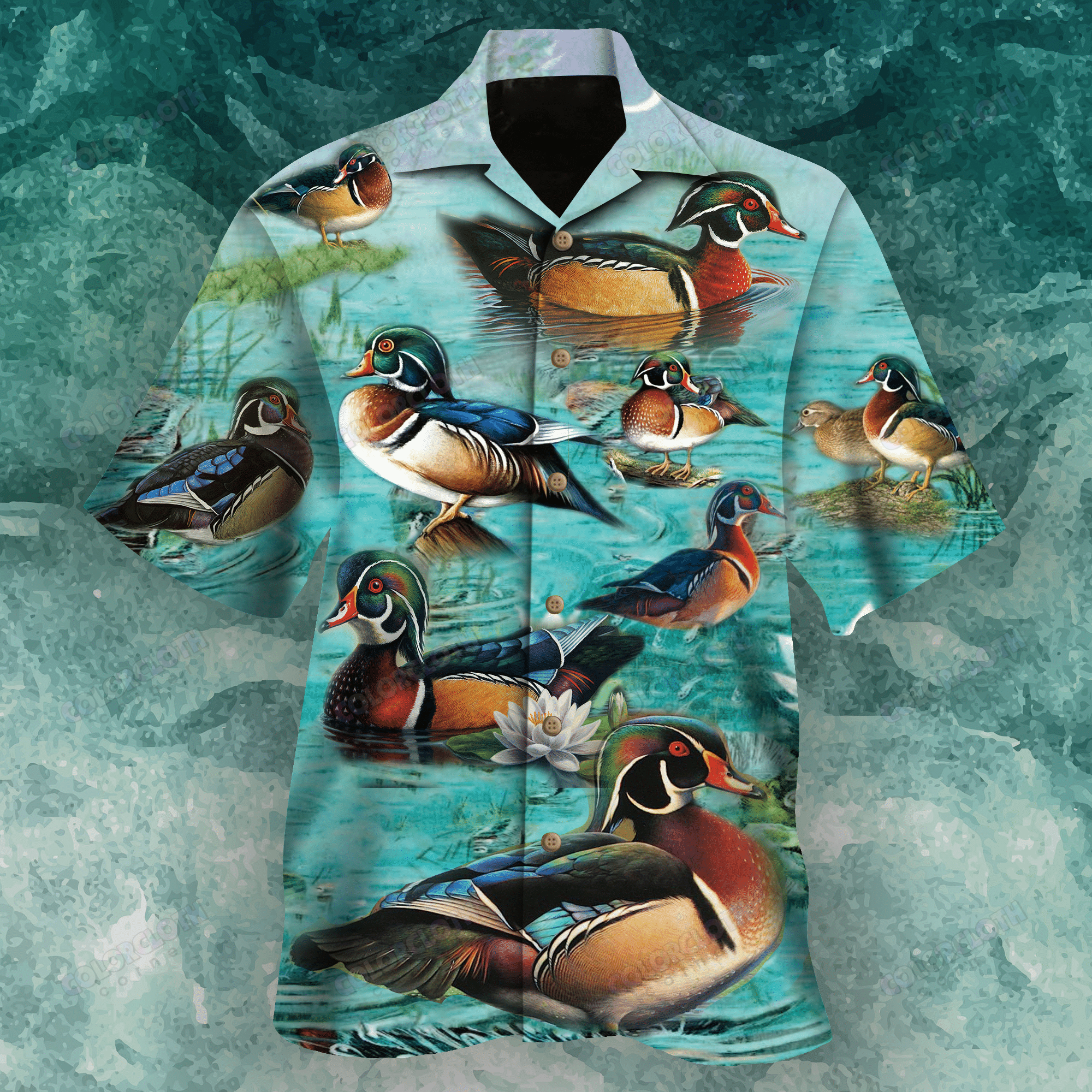 Loving Duck Hawaiian Shirt Ha50758