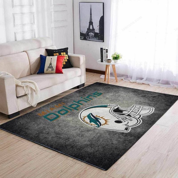 Miami Dolphins Area  Sku 321 Rug