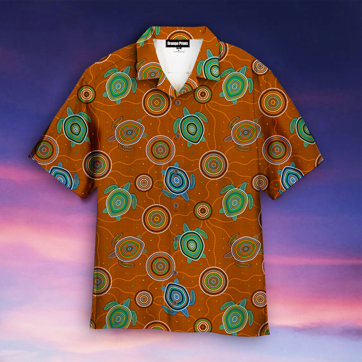 Australian Sea Turle Aboriginal Hawaii Shirt For Men Women Ha51339