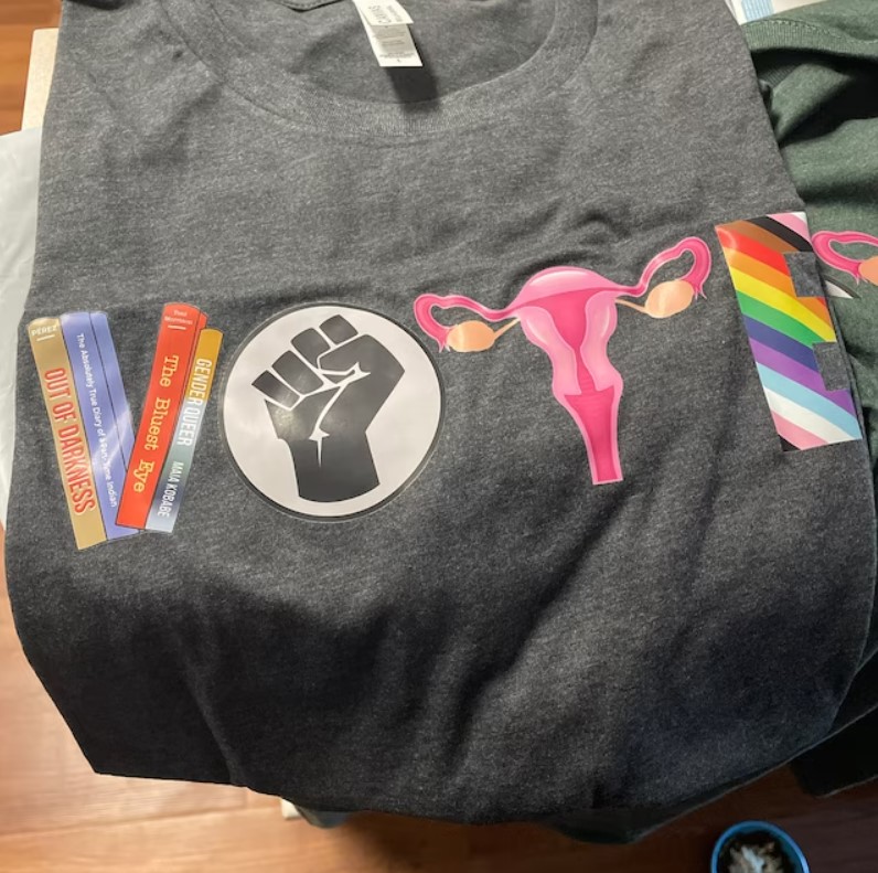 Vote Shirt  Banned Books Shirt  Reproductive Rights Tee  BLM Shirts  Political Activism Shirt  Pro Roe V Wade  Election Tshirts  LGBTQ Shirt Outfit