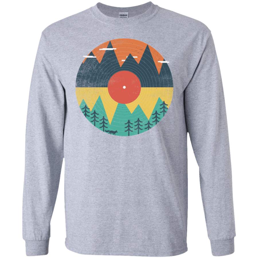 Vinyl Fox Men’s Long Sleeve T-Shirt