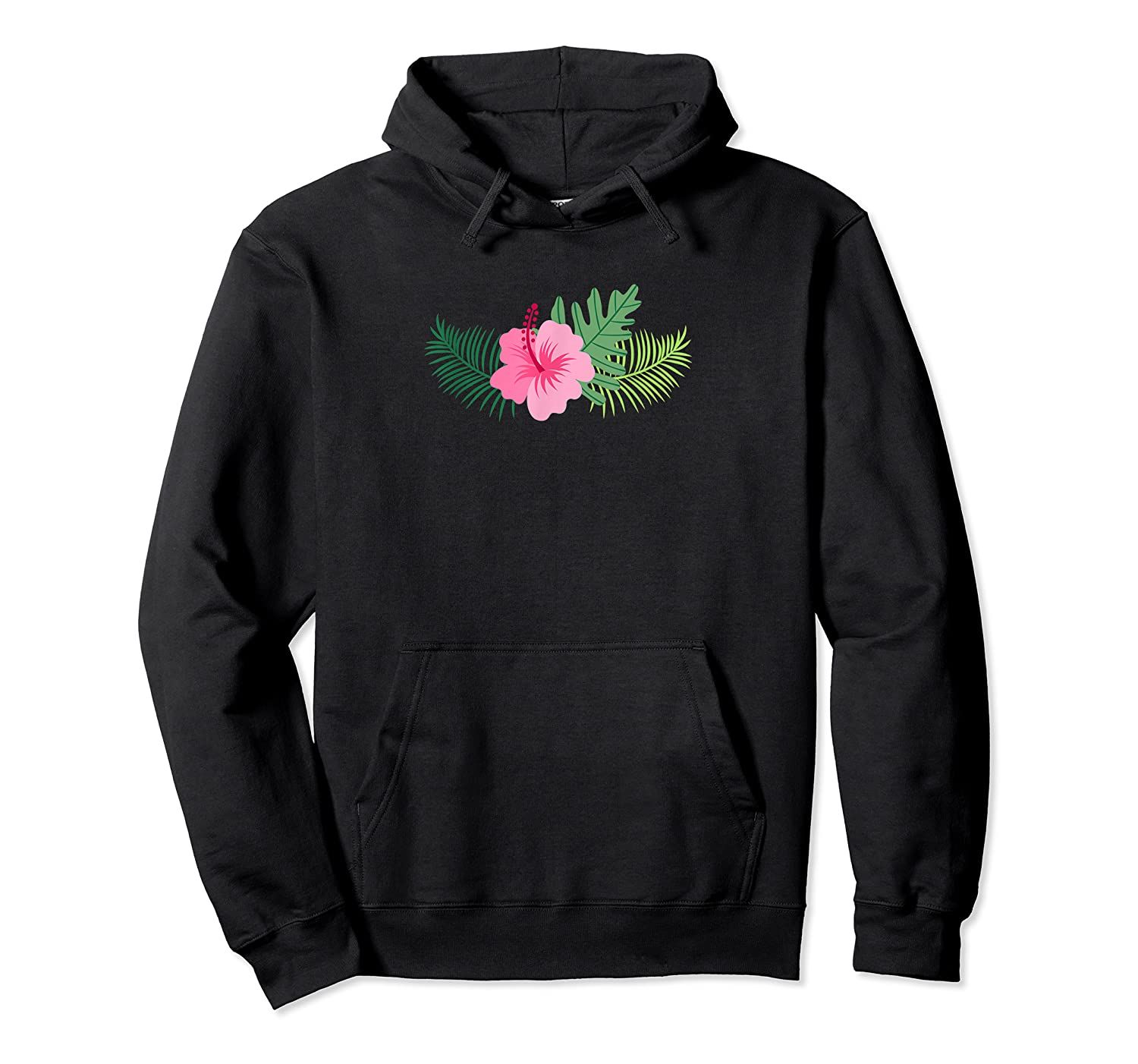 Pink Hibiscus Flower Men Women And Kids Styles Pullover Hoodie, T-Shirt, Sweatshirt