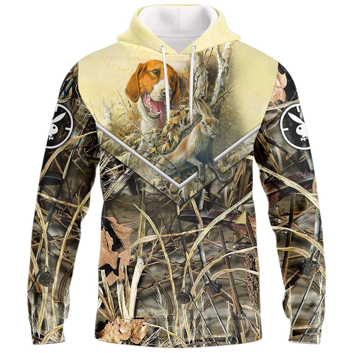 Hoodie 3D - Beagle Hunting Rabbit Hoodie, Beagle Hoodie, Dog Hoodie For Humans