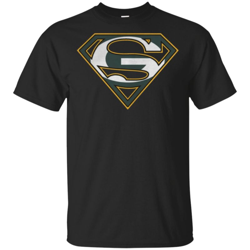 Green Bay Packers Superman Logo Shirts