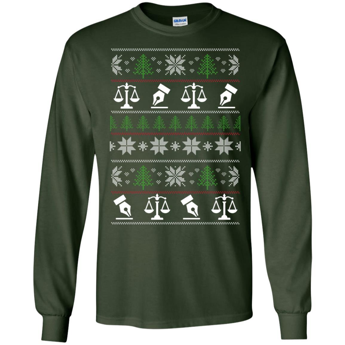 Ugly Sweater Paralegal Symbol Tee Shirt Gift