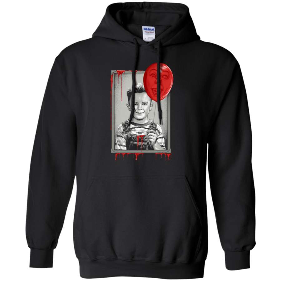 AGR Stephen King Movie IT Pennywise Gildan Pullover Hoodie