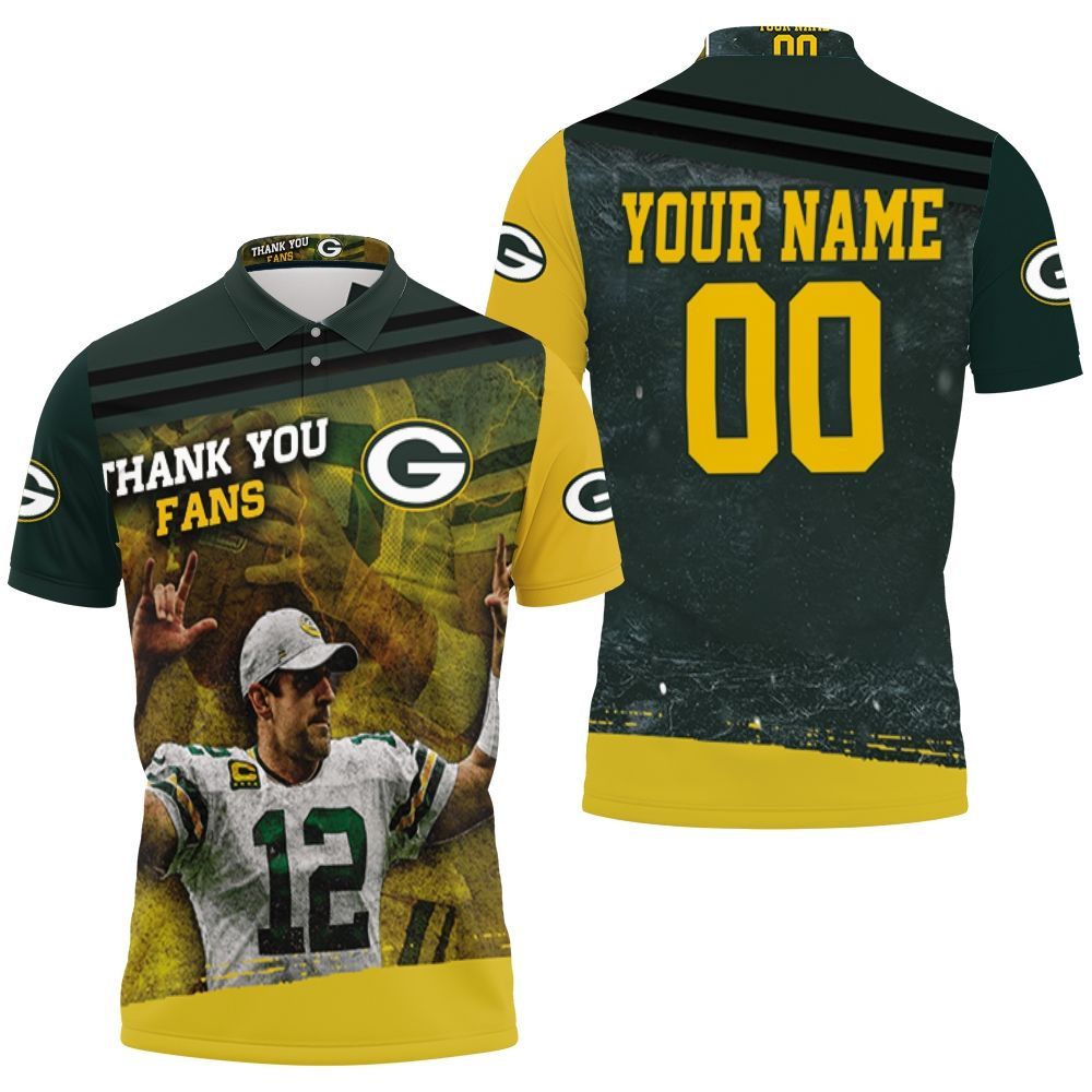 Green Bay Packers Nfc Noth Champions Thank You Fans The Pack Is Bad Personalized Polo Shirt