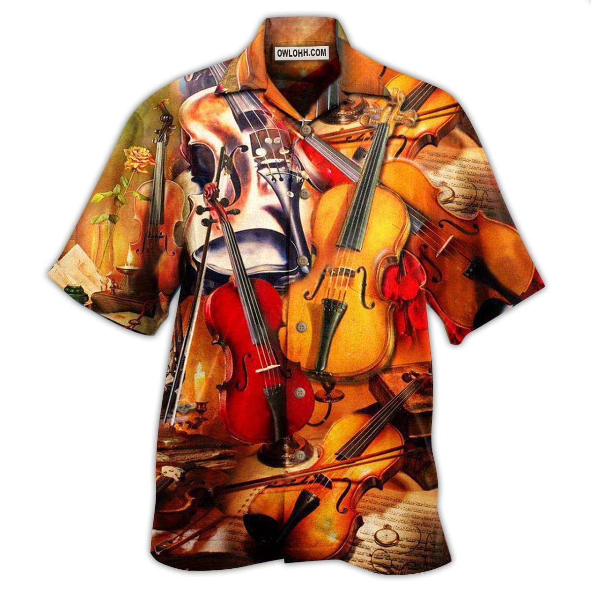 Violin Music Is My Passion – Hawaiian Shirt  – Owl Ohh