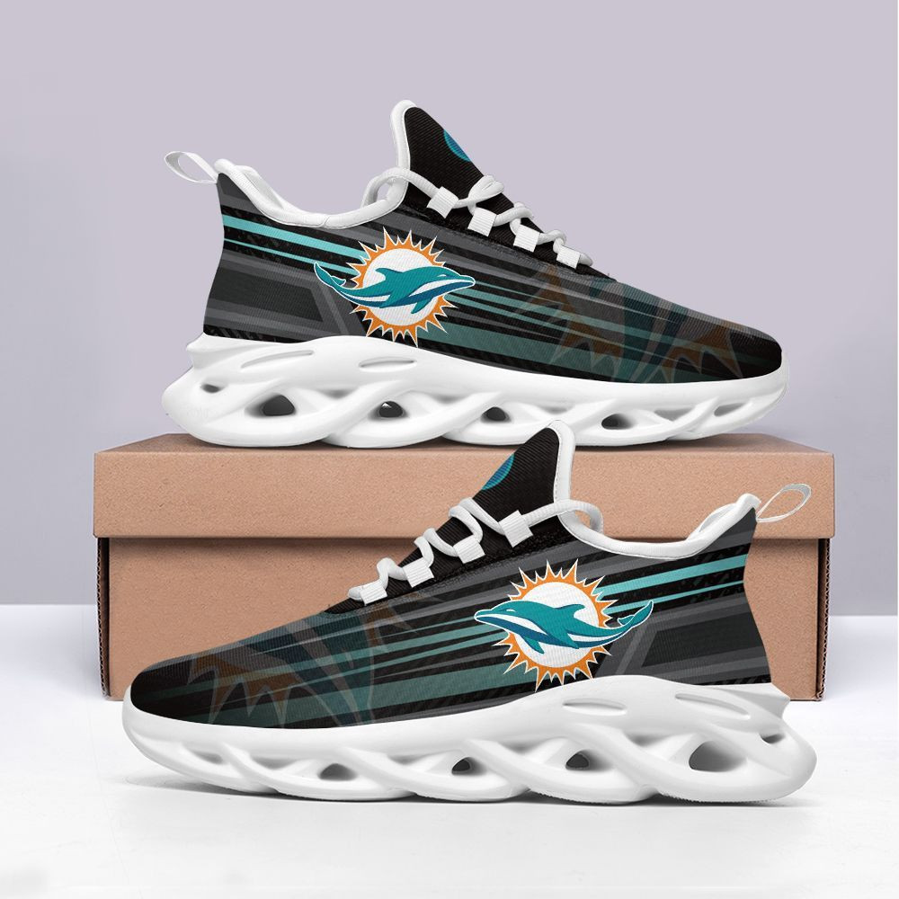 Miami Dolphins Yezy Running Sneakers Art 380