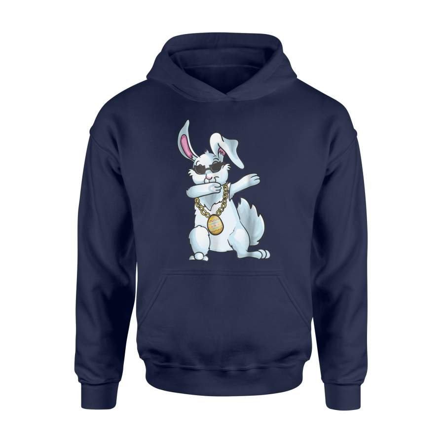 Cool Hip Hop Dabbing Bunny Fun Easter Hoodie