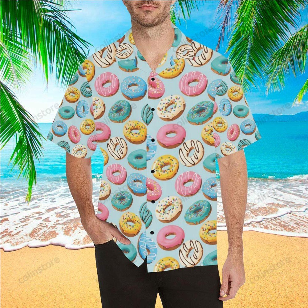 Donut Hawaii Lover Gifts Shirt Aloha Ha50944