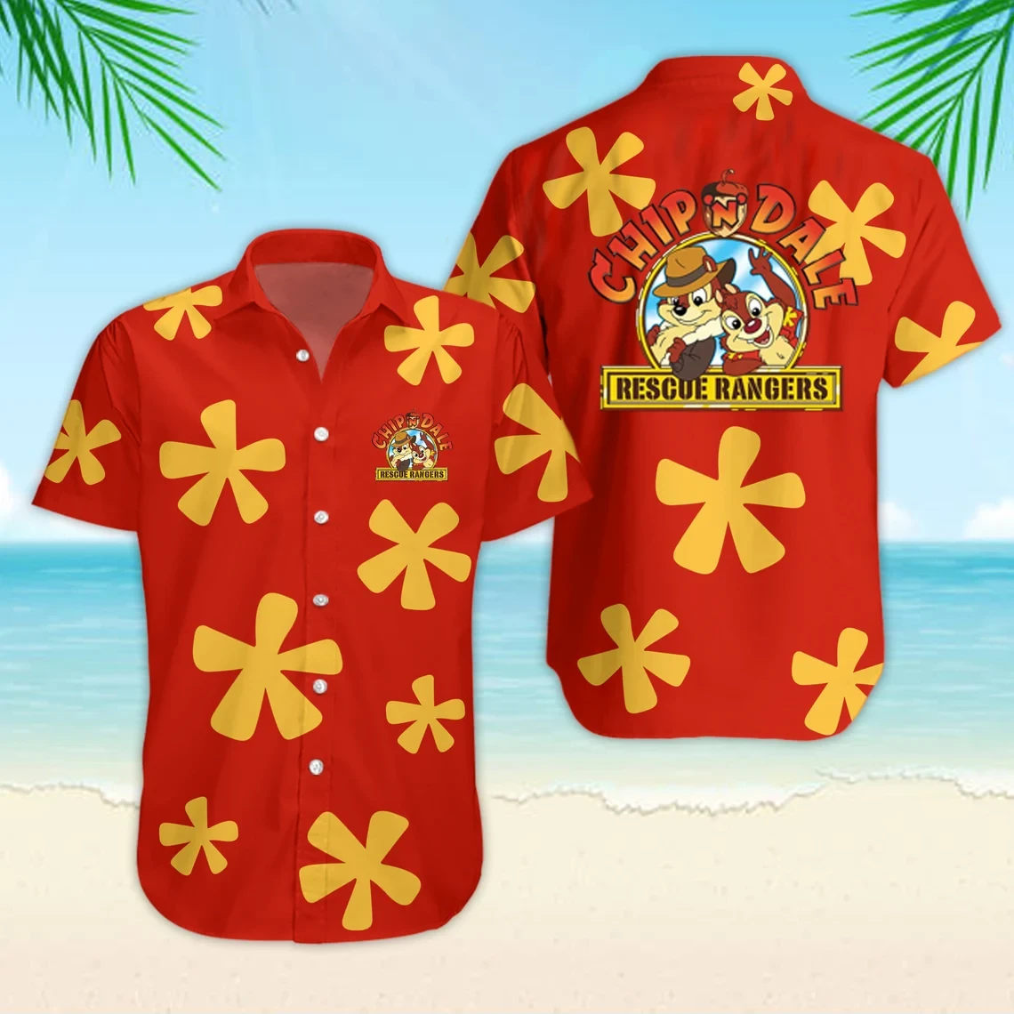 C N D Pattern Hawaii Shirt 3