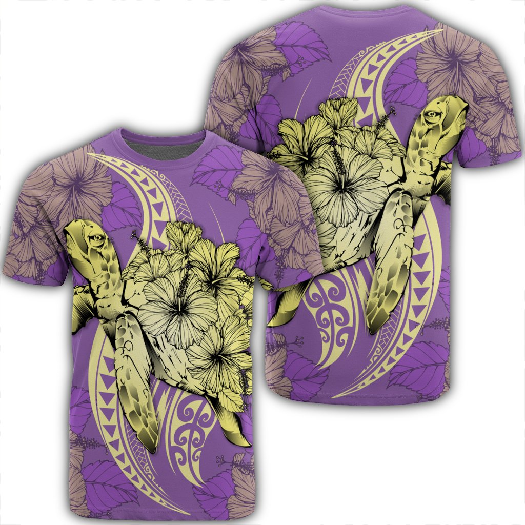 Hawaiian Polynesian Turtle Hibiscus Yellow Ah Ha43414