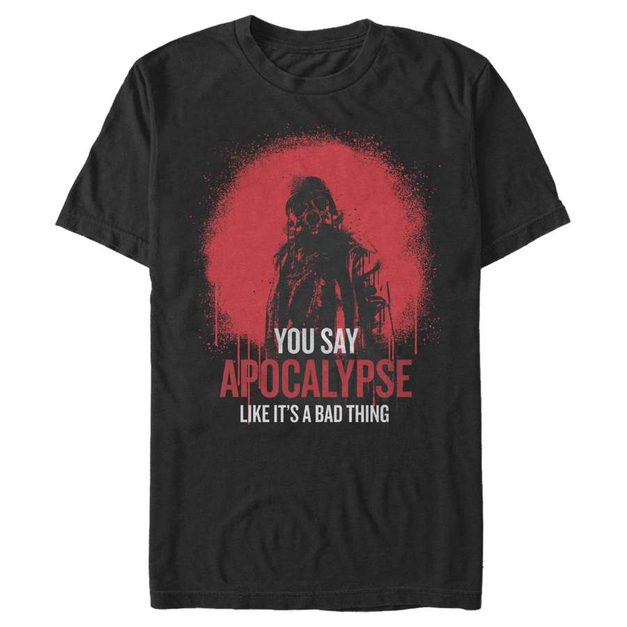 Daybreak Men’s Spray Paint Apocalypse  T Shirt