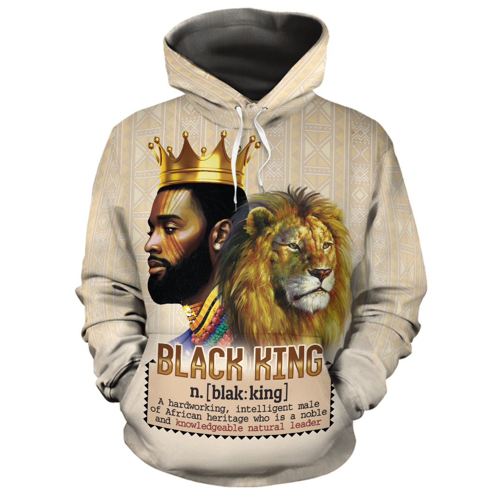 Greek Life Hoodie – Lion Black King Hoodie