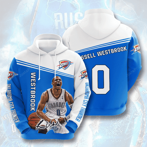 Oklahoma City Thunder Russell Westbrook Hoodie & Zip Hoodie