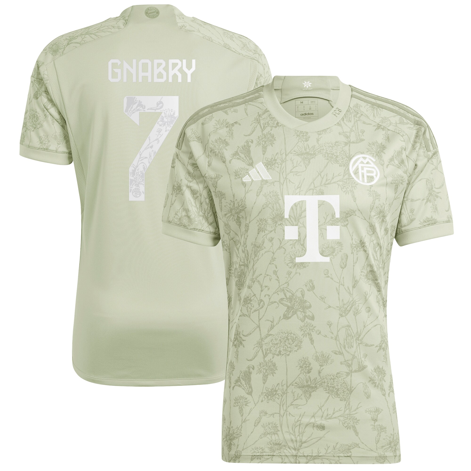 Serge Gnabry Bayern Munich 2023/24 Oktoberfest Replica Player Jersey – Green