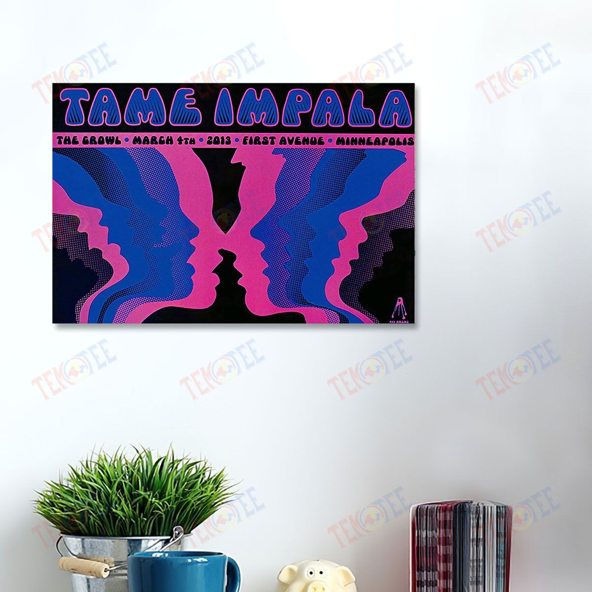 Canvas Art Tame Impala Home Decor Canvas