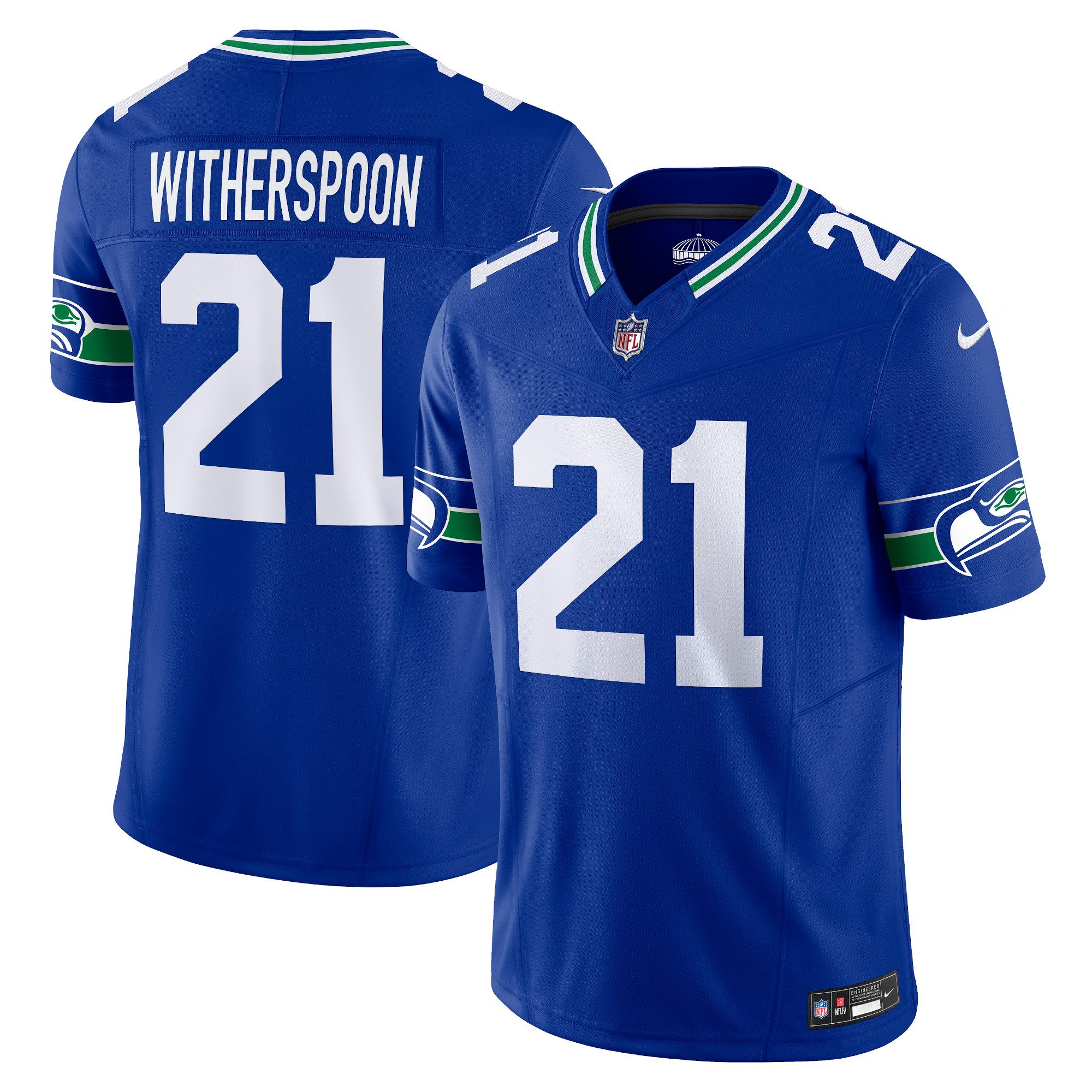 Devon Witherspoon Seattle Seahawks Alternate Vapor F.U.S.E. Limited Jersey – Royal