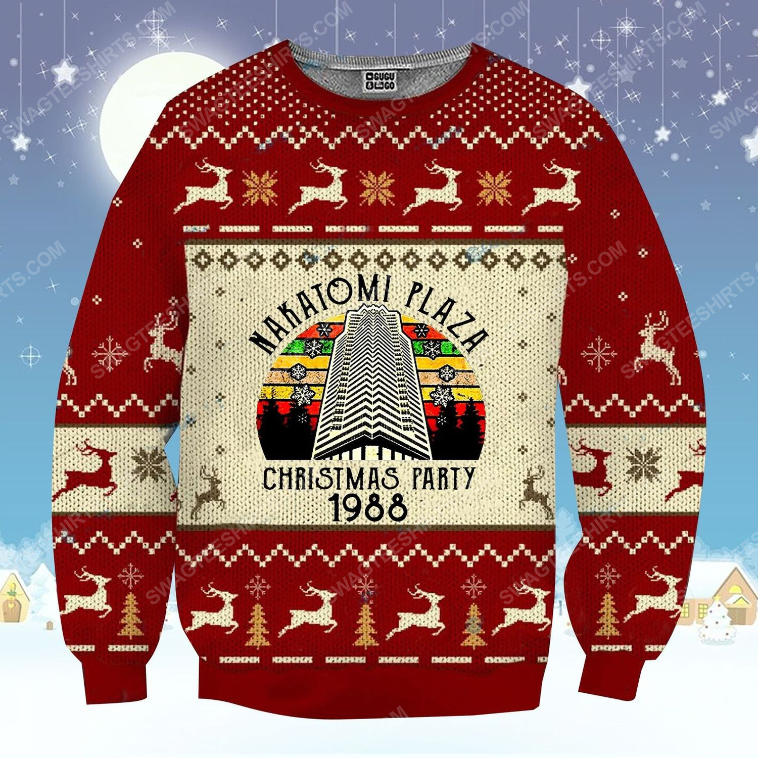 [Special Edition] Nakatomi Plaza Christmas Party Ugly Christmas Sweater – Maria