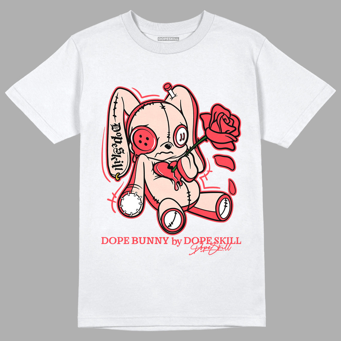 Jordan 6 Low Atmosphere Dopeskill T-Shirt Dope Bunny Graphic