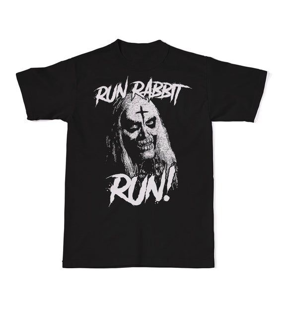 Run Rabbit Run T Shirt Otis B Driftwood House Of 1000 Corpses Shirt Horror Shirts Mens Womens Horror Shirts