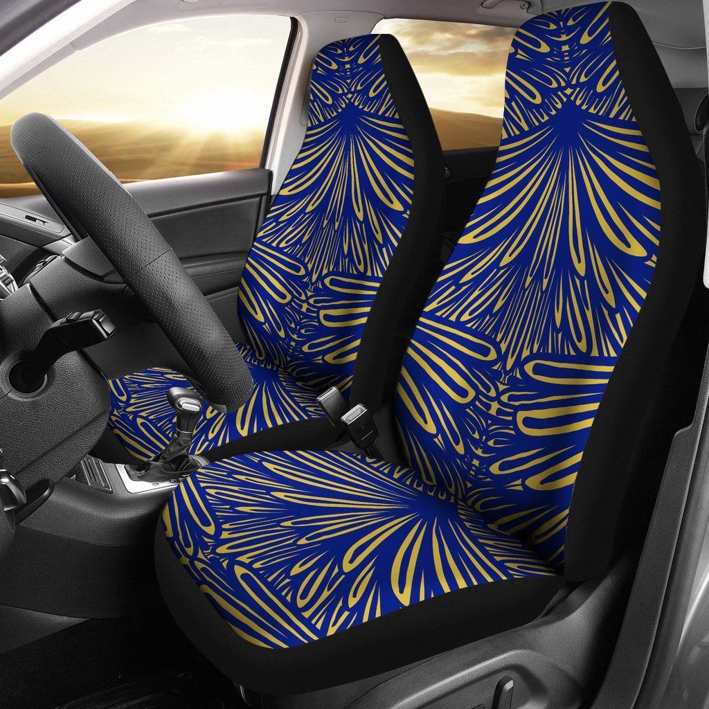 Baltimore Ravens Inspired Art Deco Car Seat Covers