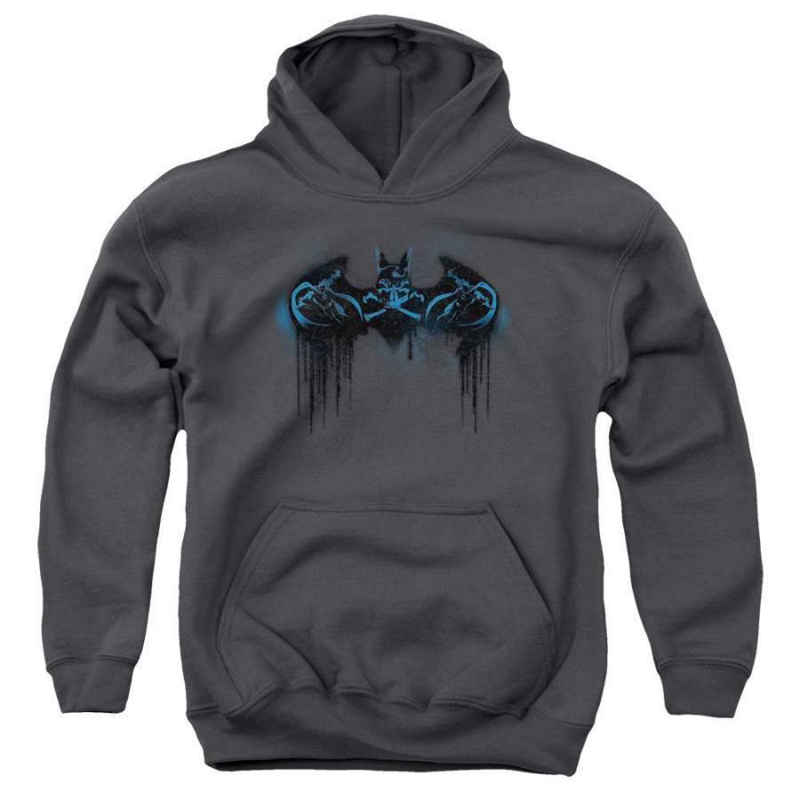 Batman – Run Away Youth Pull Over Hoodie