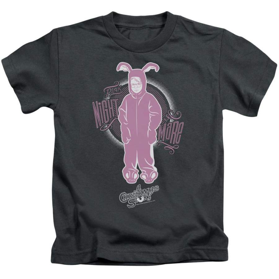 A Christmas Story Pink Nightmare Kid’s T-Shirt (Ages 4-7)