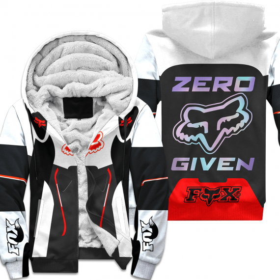 zero fox given hoodie