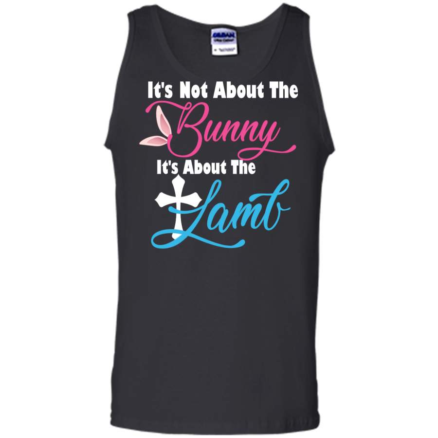 Its Not About The Bunny Its About The Lamb Easter T-Shirt1 Tank Top