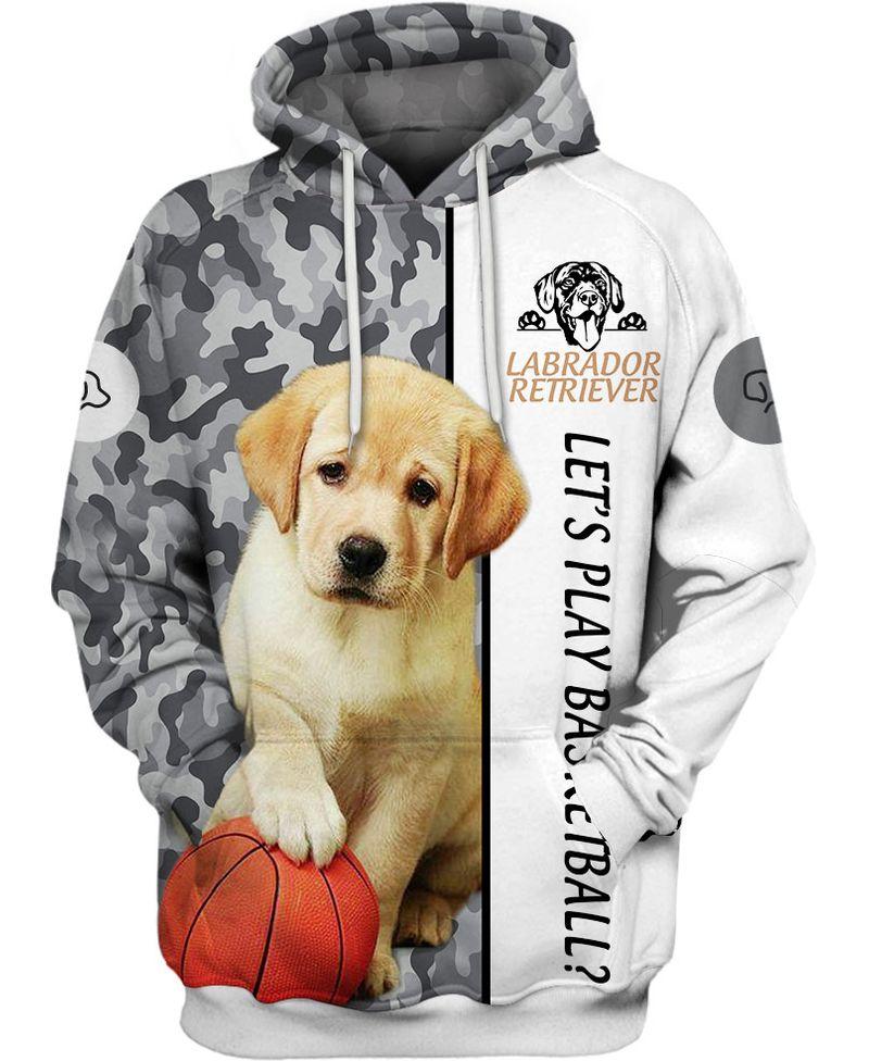 Summer Outfits 3D Print Labrador Retriver  Adult Unisex