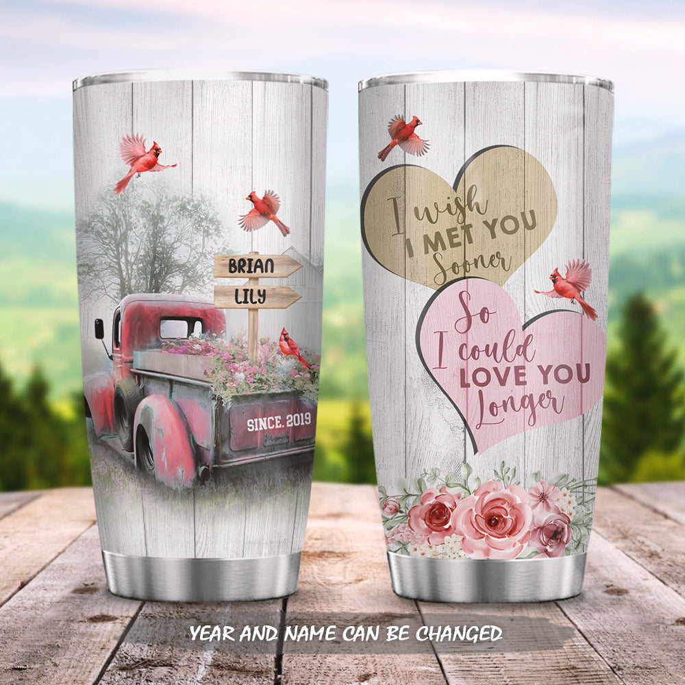 Customize Couple Memories Acaa1705003Z Stainless Steel Tumbler