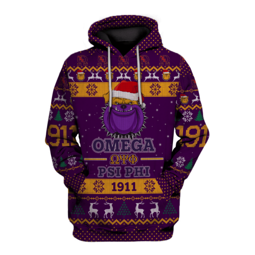 Omega Psi Phi Christmas All Over Print