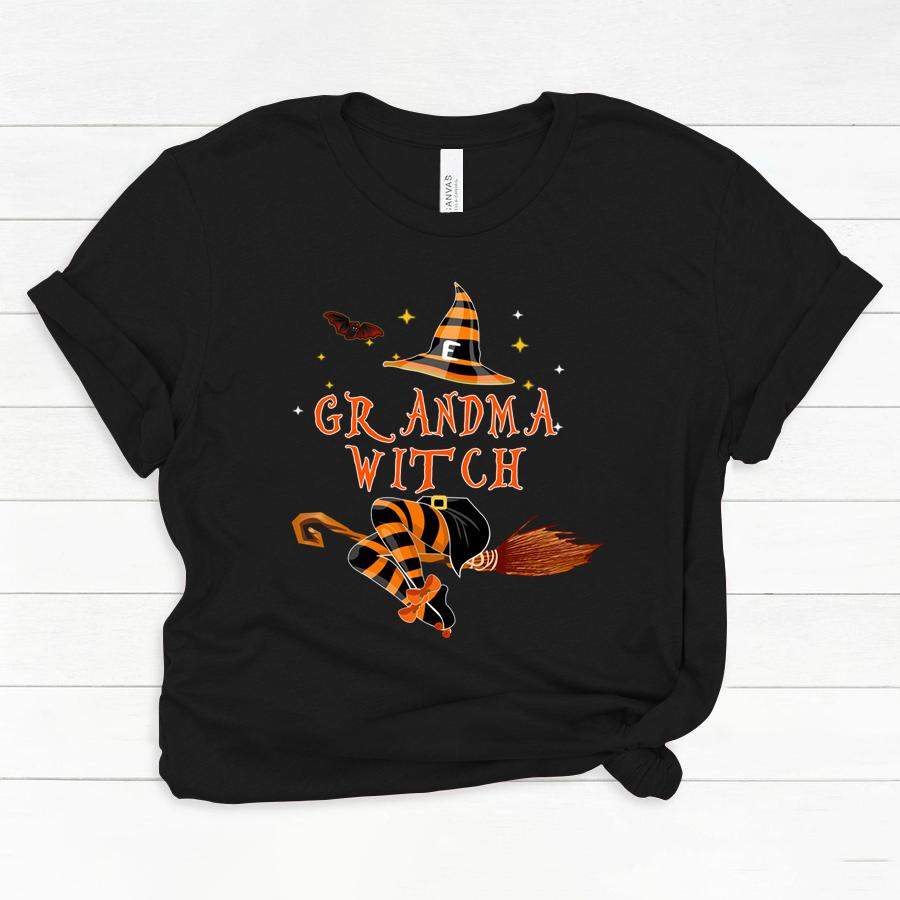 PERSONALIZED GRANDMA WITCH HALLOWEEN SHIRT