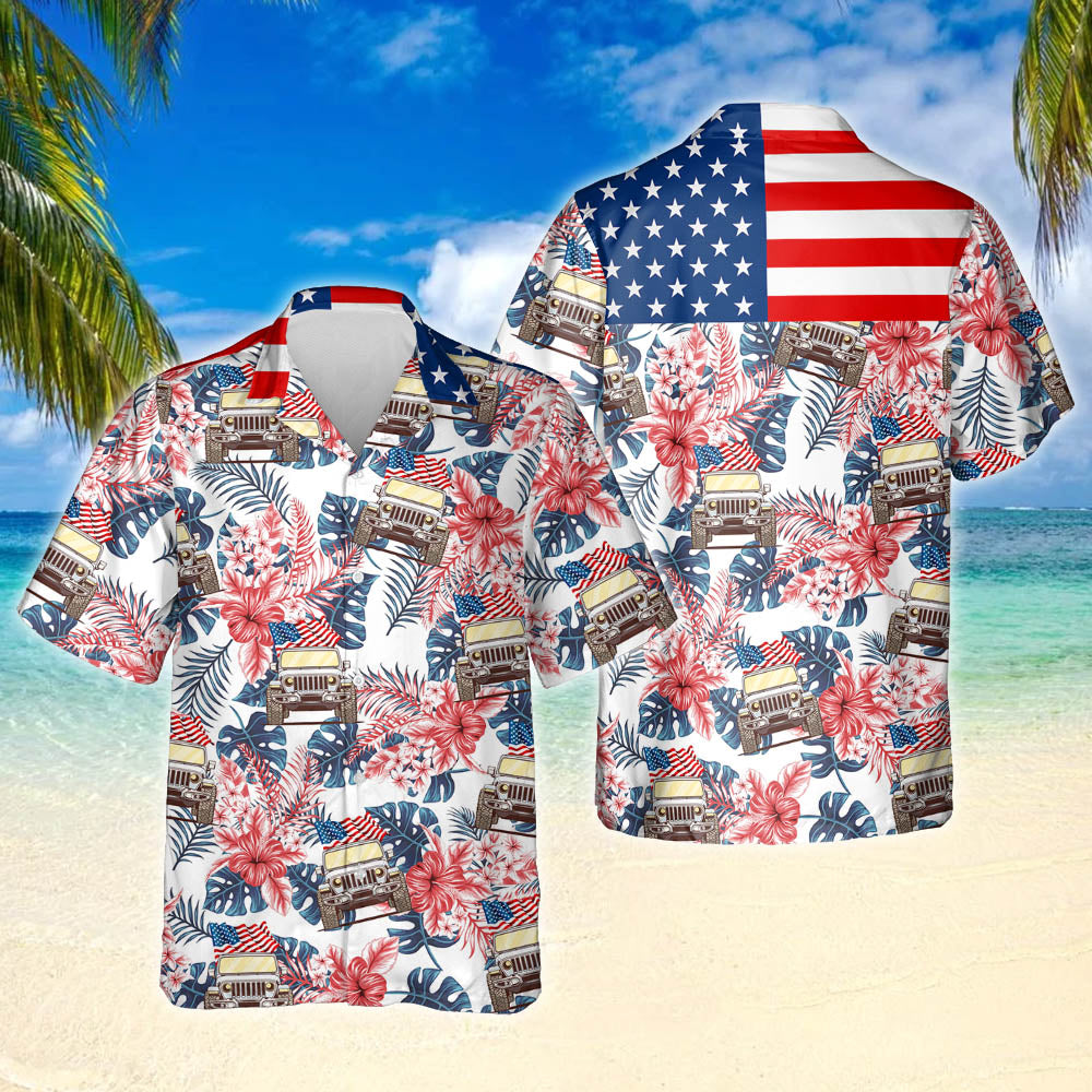 Jeep American Patriot Hawaii Shirt Ha64770