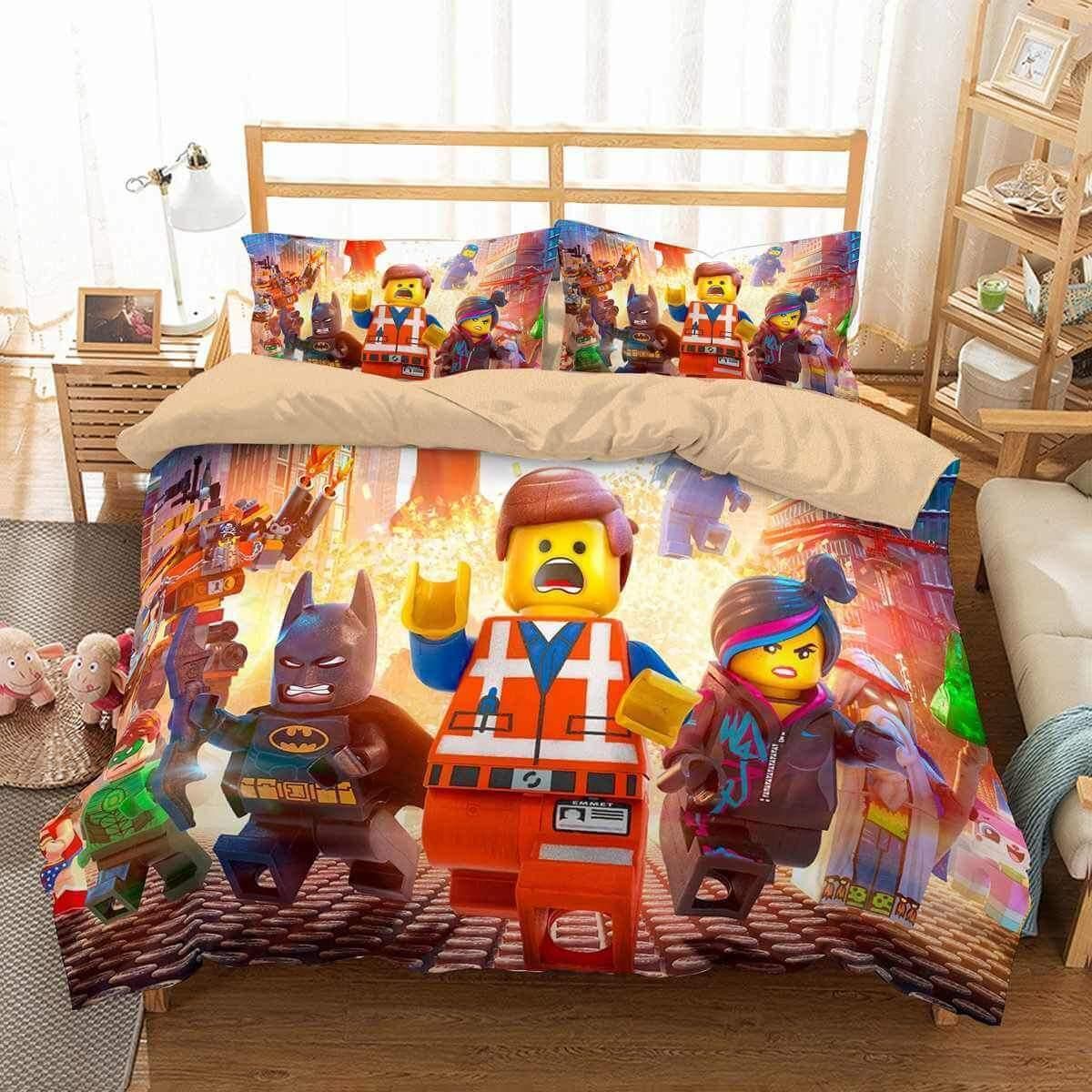 3D Customize The Lego Movie Bedding Set Duvet Cover SetBedroom Set Bedlinen