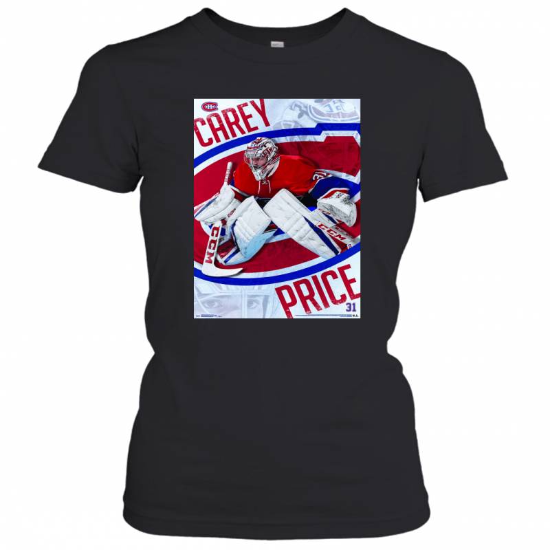 International Wall Poster Montreal Canadiens Carey Price Women’s T-Shirt