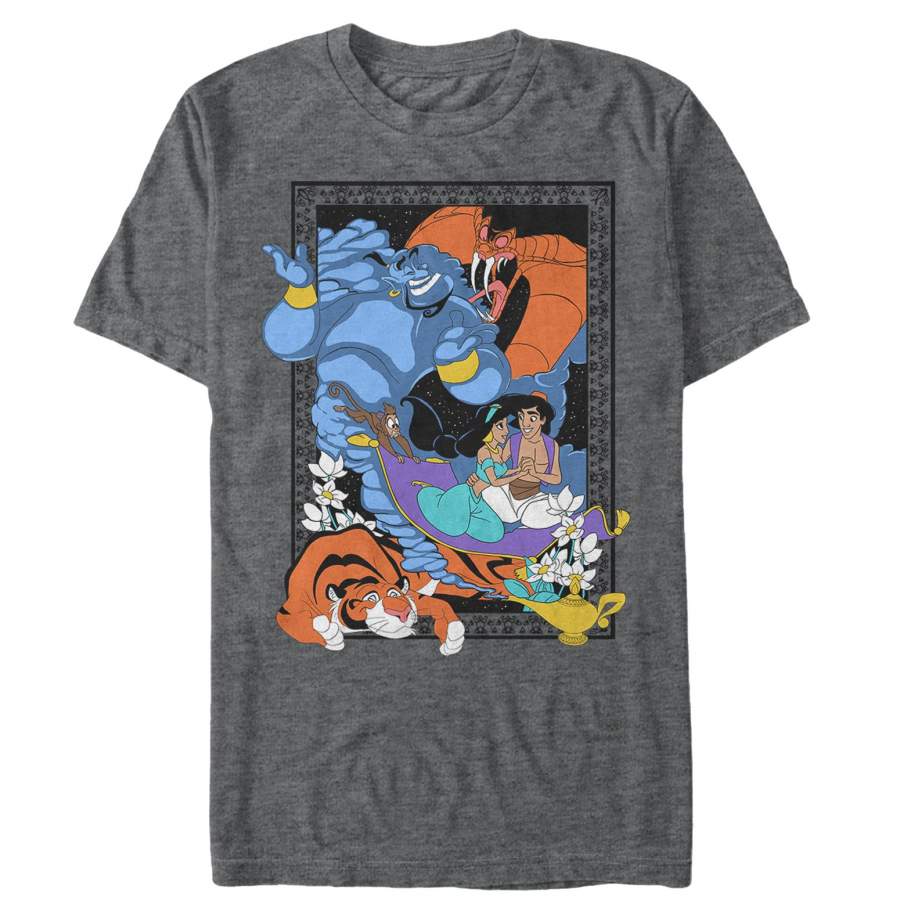 Aladdin Men’s Character Frame  T Shirt